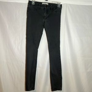 Abercrombie & Fitch grey skinny jeans W 25 L 29